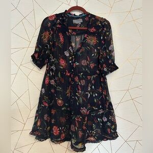 Anthropologie Babydoll Dress